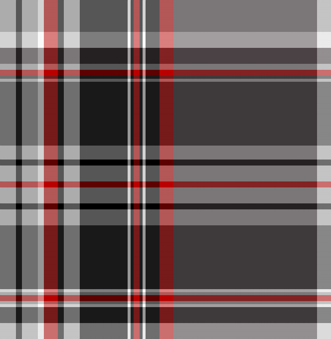 plaid red