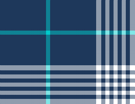 plaid green