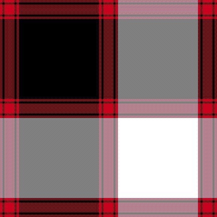 grey red check