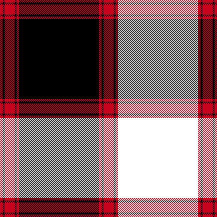 Black and grey plaid