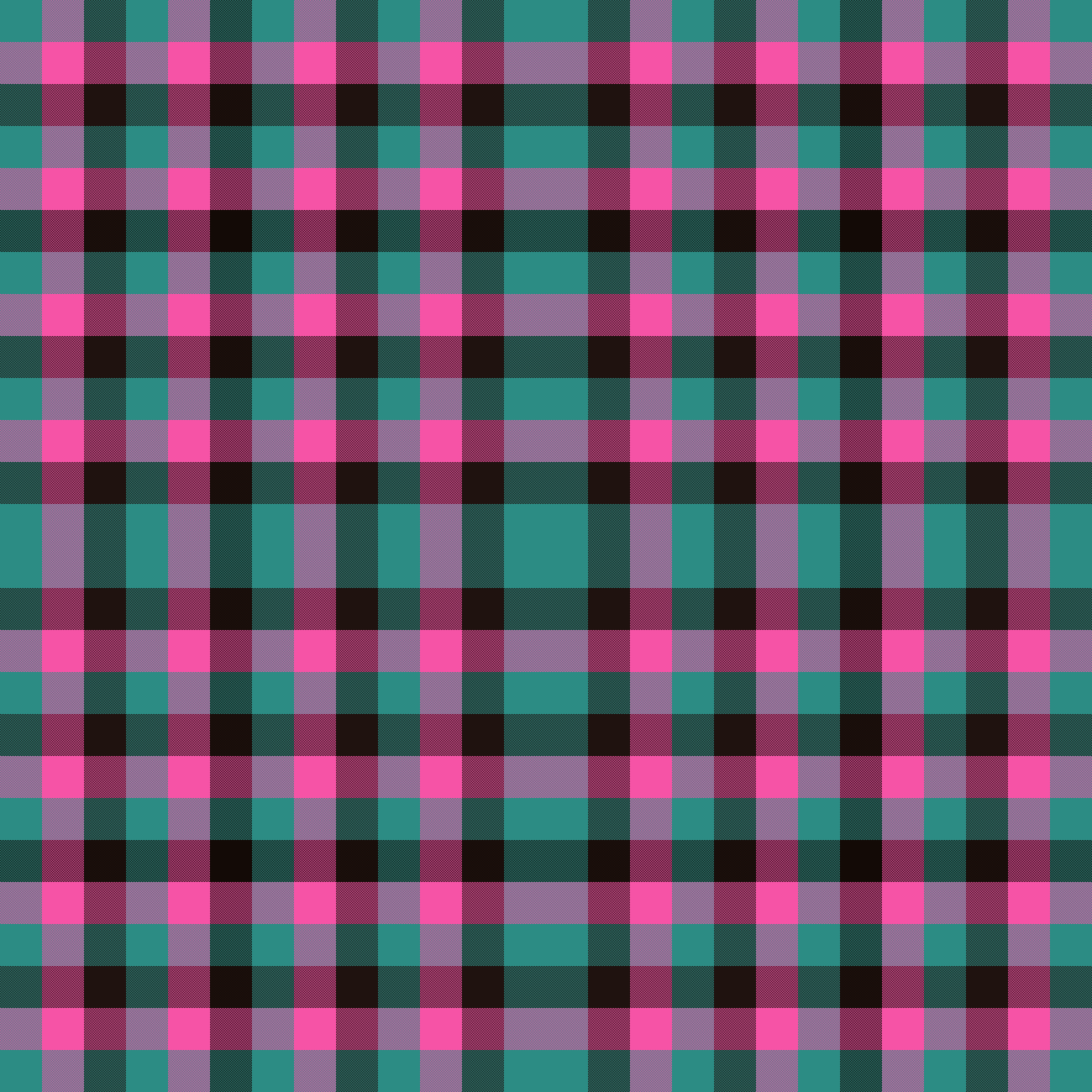 Pink plaid