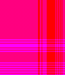 red and pink