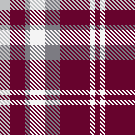 Maroon/white