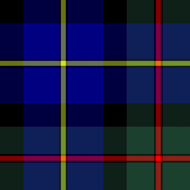 tartan blu