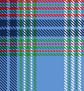 Blue plaid