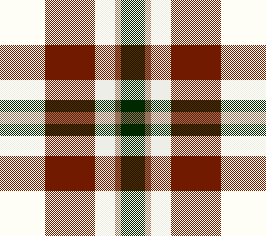 red-green-cream