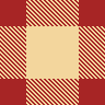 red and tan