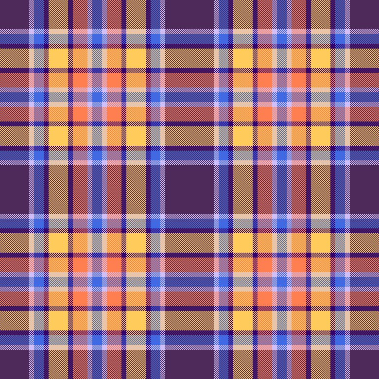 P.O.B. plaid