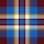 Blue & navy tartan
