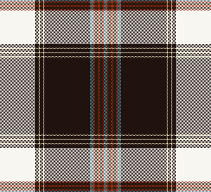 Brown-White-Red-Teal