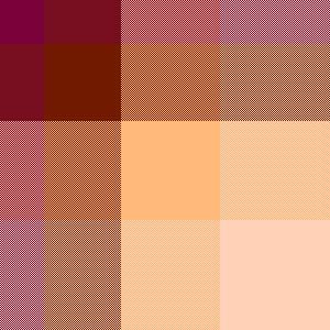 winter lipstick and peaches