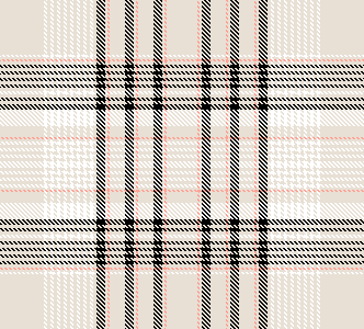 peach plaid