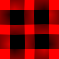 Red nd Bkacj Plaid