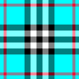 Blue burberry