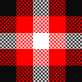 Red Black Pattern Plaid