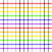 rainbow wrap
