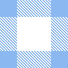 Blue and White