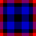 BLUE RED
