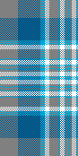 GRAY & TURQUOISE PLAID