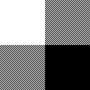 AW22 M BLACK WHITE GINGHAM