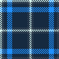 Simple Blue Plaid