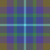 Big blue tartan