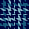 bold Luminous Lapis Lazuli Plaid by LLD