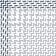 GREY HERRINGBONE - BLUE