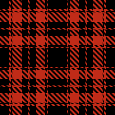 christmas plaid red and black