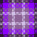 lovely in purple plaid