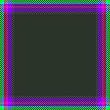 scary Halloween plaid