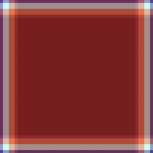 brick house, blue front door