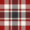 red plaid