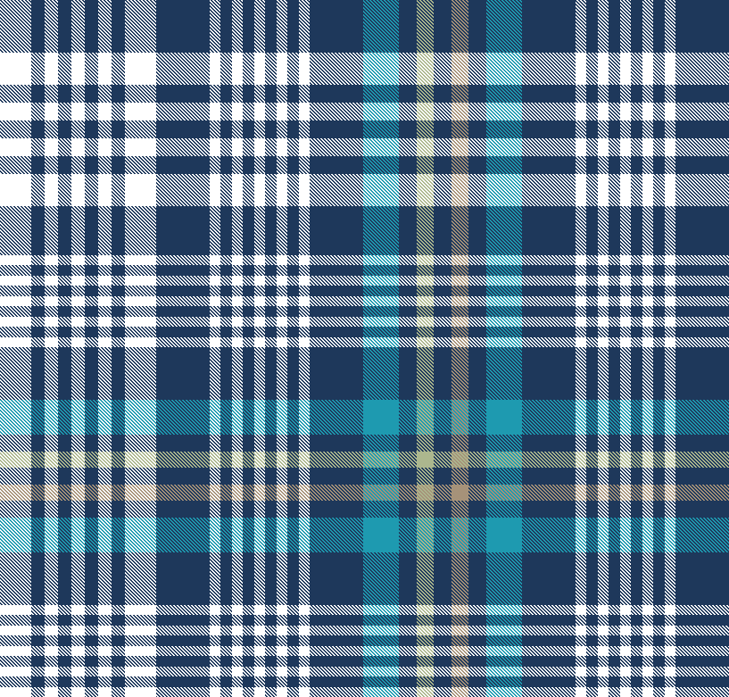 NAVY TEAL APPLE PLAID 6