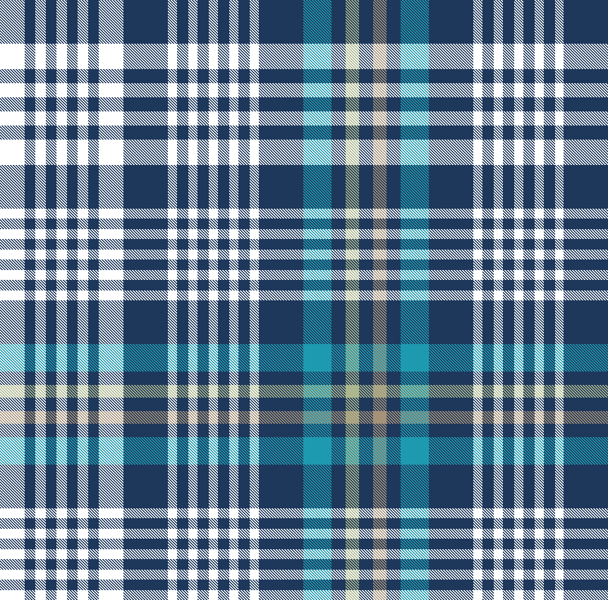 NAVY TEAL APPLE PLAID 7