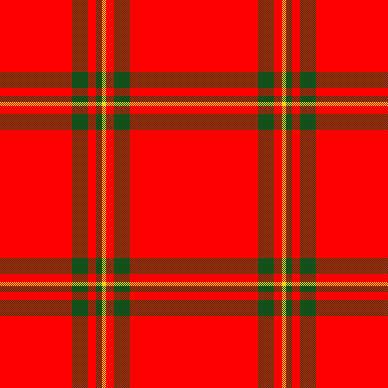 Christmas plaid and stripe