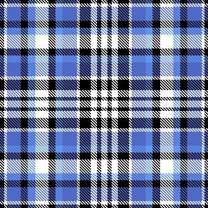 Blue tartan