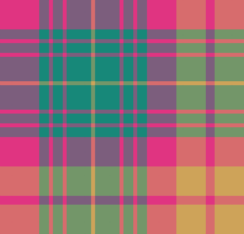 ピンクチェックA-5