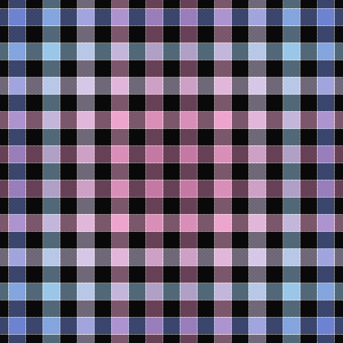 bigender plaid 4 cores thin white string