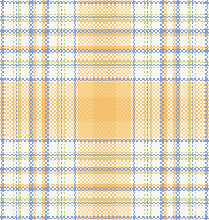 MB 6月先染めチェック　オレンジ