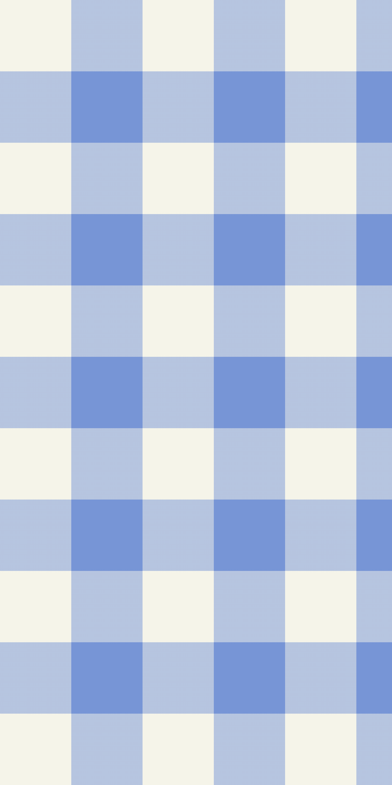 blue gingham