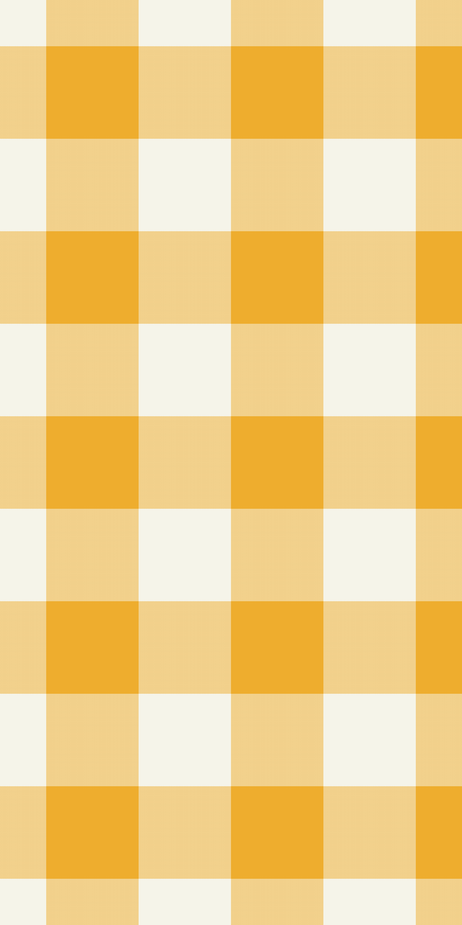 orange gingham