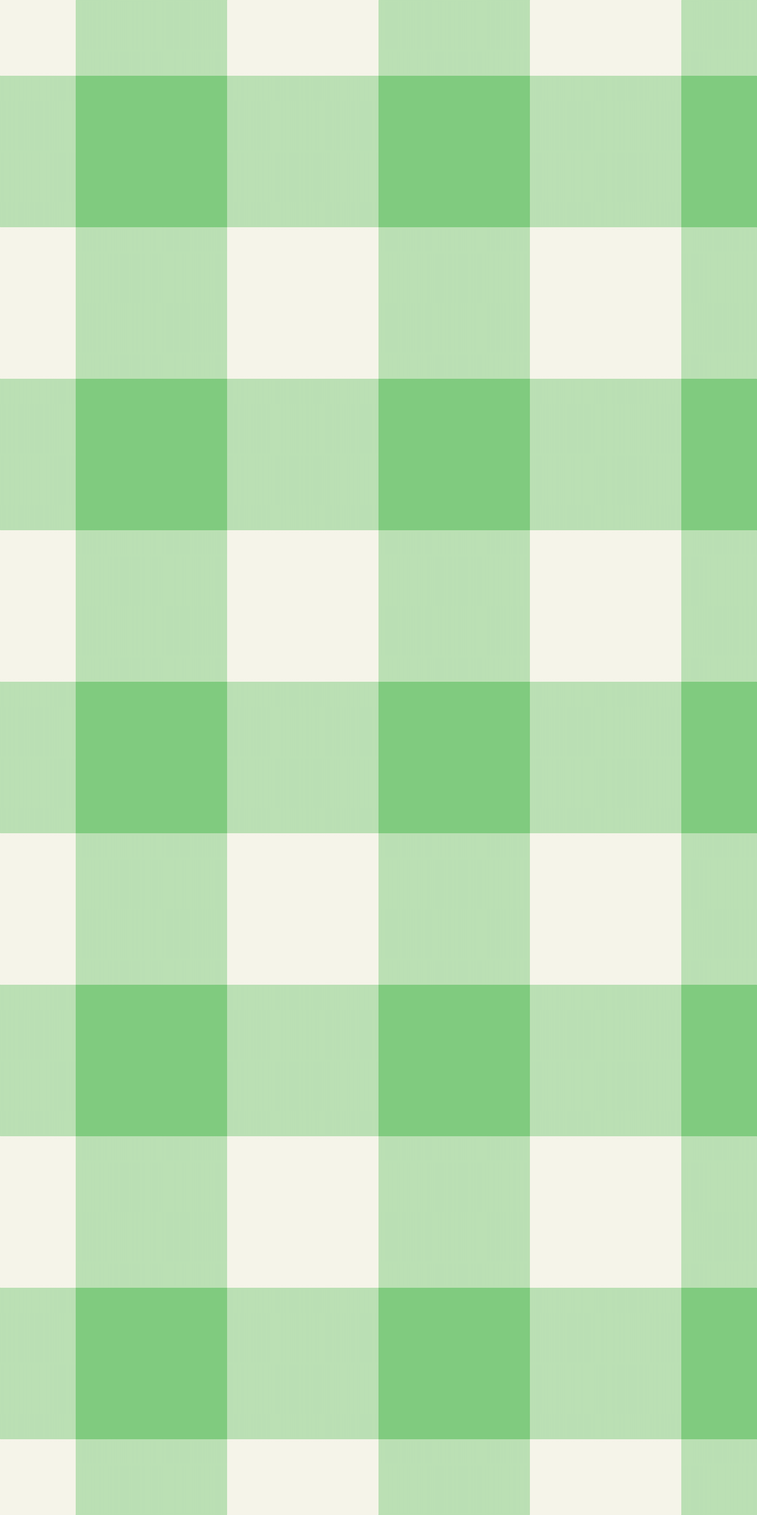 green gingham