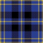 GOLDEN BLUE TARTAN