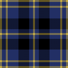 GOLDEN BLUE TARTAN