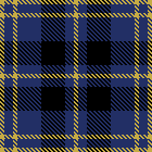 GOLDEN BLUE TARTAN 1