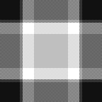 greyscale plaid