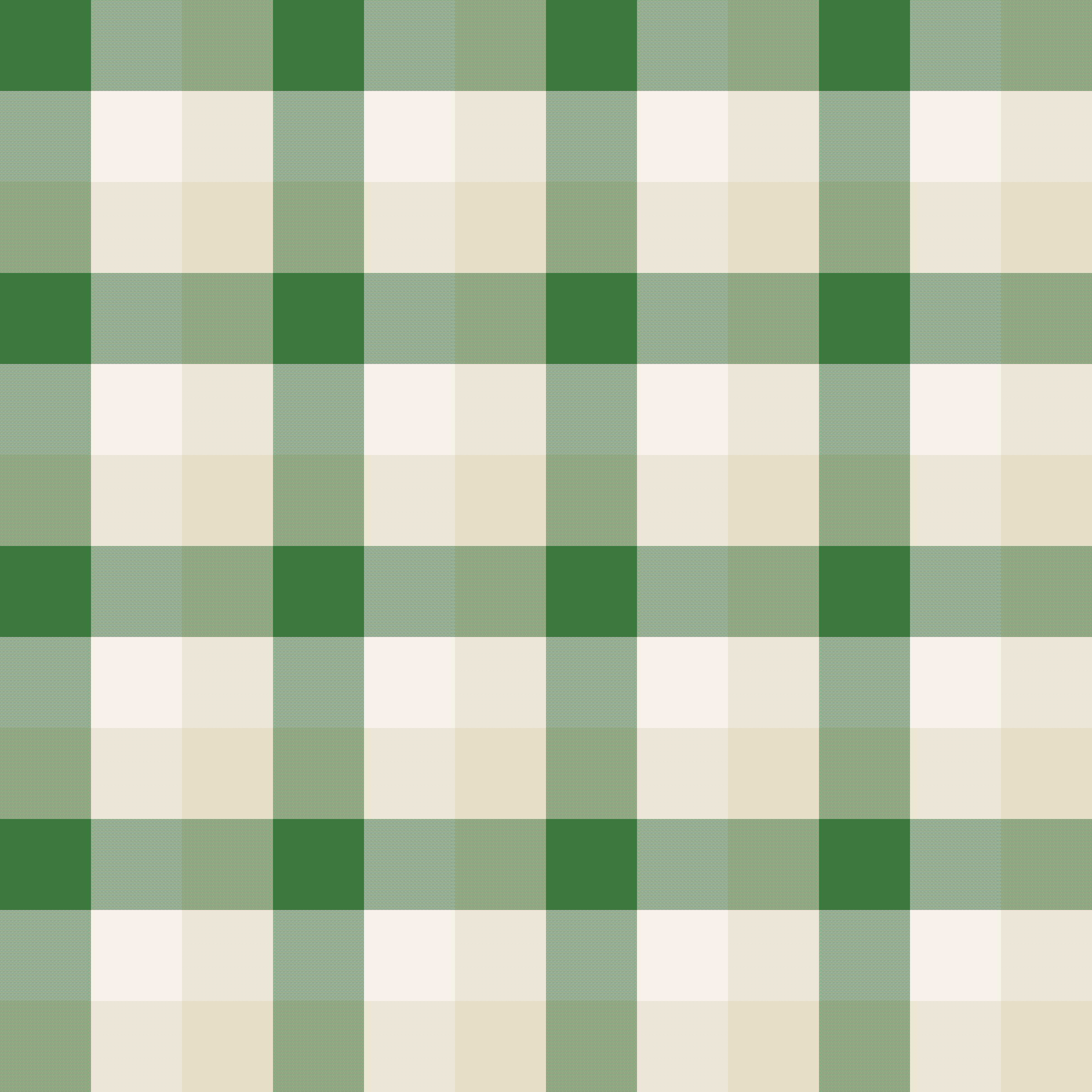 Sage Green, Cream and Sand