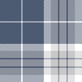 Square Plaid Blue