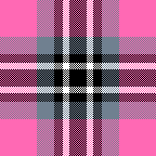 Pink and Gray Preppy Tartan